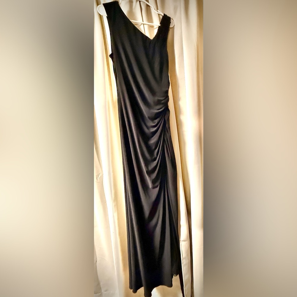 Adrianna Papell Black Dress - Picture 2 of 6